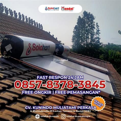 Solahart Solar Water Heater Kapasitas 300 Liter Di Bantul Tribun JualBeli