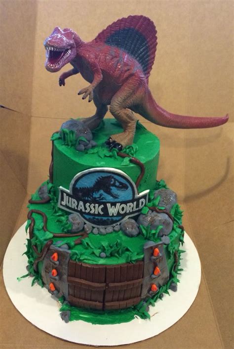 Jurassic World Cake Blaze Birthday Cake Dinosaur Birthday Cakes Dinosaur Cake Dino Party