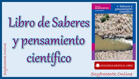 Libro de Saberes y pensamiento científico tercer grado de Secundaria