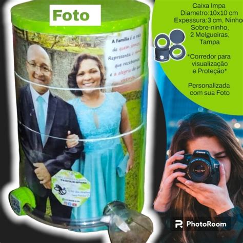 Caixa Para Abelha Jatai Personalizada Foto Caixa Impa Para