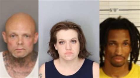 Trio Arrested After Police Allegedly Find Methamphetamine During Traffic Stop