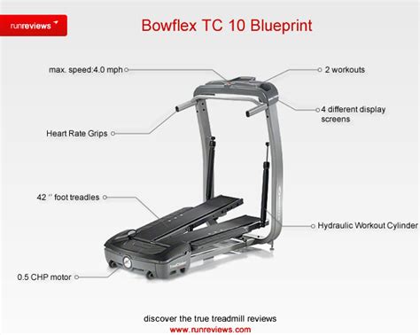 The Bowflex TC10 TreadClimber