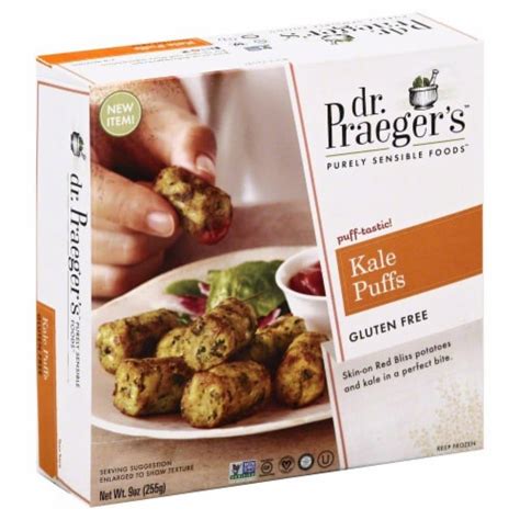 Dr Praegers Frozen Kale Veggie Puffs 9 Oz Kroger