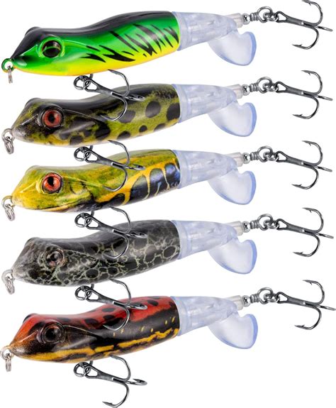 Amazon Dr Fish Pack Topwater Frog Fishing Lure Lifelike D