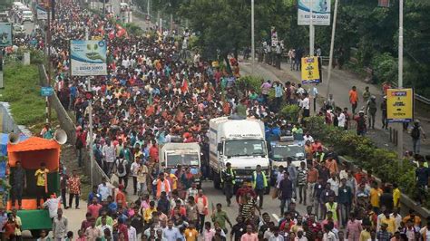 Trinamul Congress Bengal Comes To Standstill As BJP Protests Against