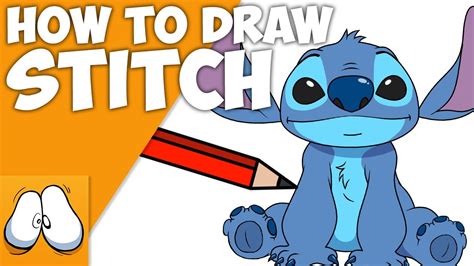 How To Draw Stitch Draw Cartoons