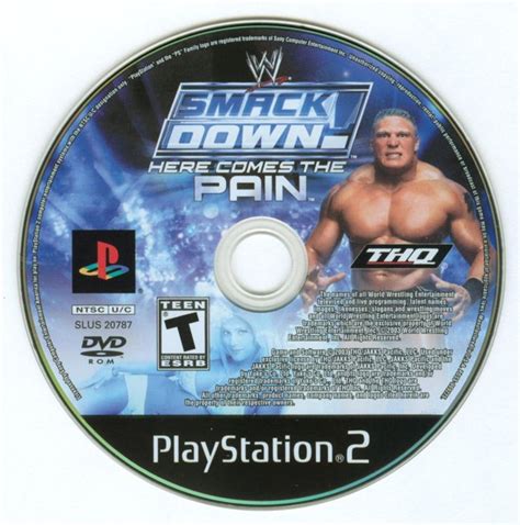 Wwe Smackdown Here Comes The Pain Cover Or Packaging Material Mobygames