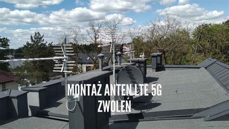 Monta Anten Lte G Zwole Quick Net Instalacje