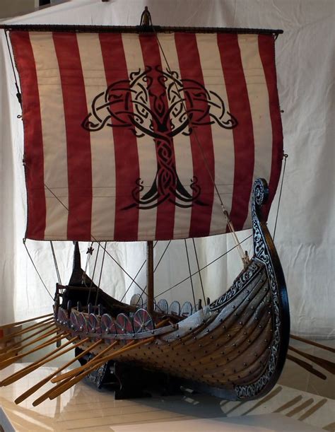 Photos Of Viking Ship Model Skuldelev 5 Artofit