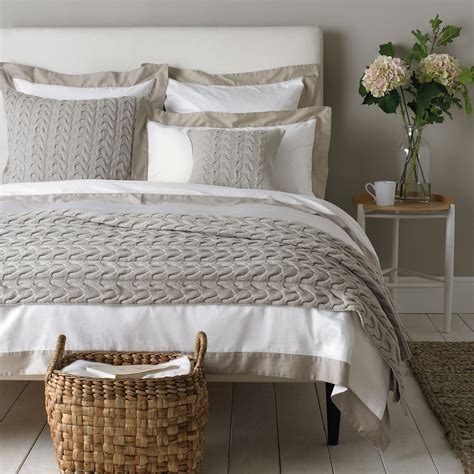 Genoa Bed Linen Collection The White Company Bed Linens Luxury