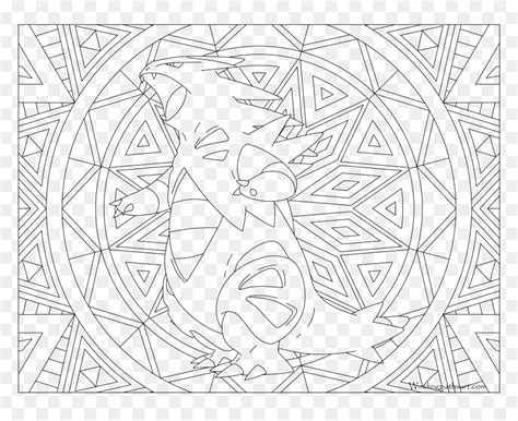 Mega Tyranitar Pokemon Coloring Pages Coloring Pages