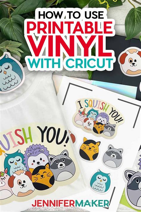 How To Use Printable Vinyl With Cricut Step By Step Artofit