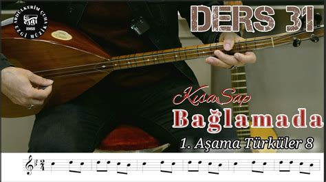 Sıfırdan Kısa Sap Bağlama Dersleri 031 Birinci Aşama Türküler 8 Son