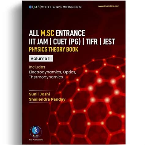 English Iit Jam Physics Book Msc Entrance Volume 3 Theory Book Ifas