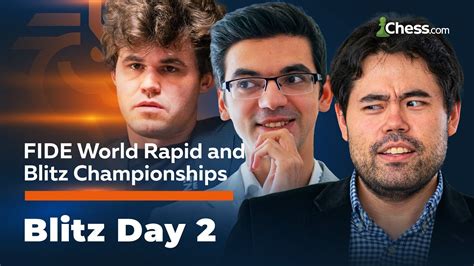 FINAL DAY Hikaru Fights Magnus For Blitz World Championship With Giri