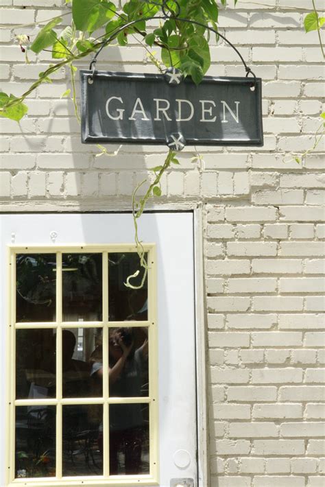 Garden Entry At Garden Cafe Garden Sign At Garden Cafe P Flickr