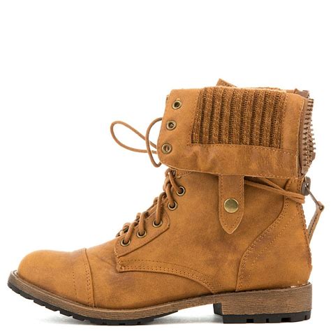 Elegant Womens Star 8 Lace Up Boot Star 8camel Shiekh