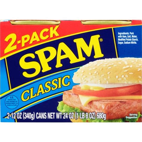 Spam Pack Classic Canned Luncheon Meat Pk Qfc