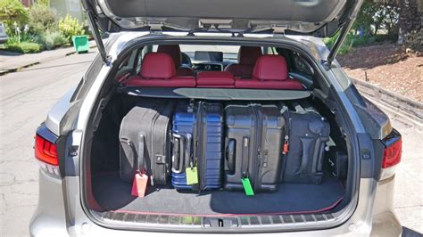 Lexus Rx Luggage Test How Much Cargo Space