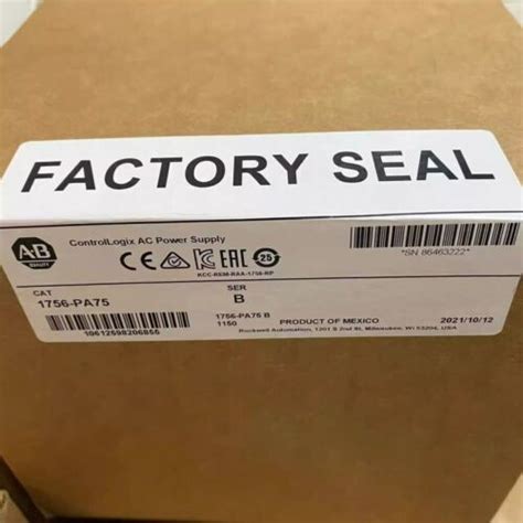 New Allen Bradley Ab Pa Ser B Controllogix Ac Power Supply