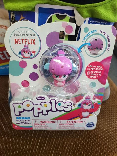 NIP Popples Sunny Pop Up Figure Figurine Spin Master Pop And Roll EBay