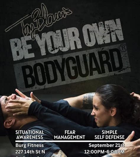 Be Your Own Bodyguard - September 2024