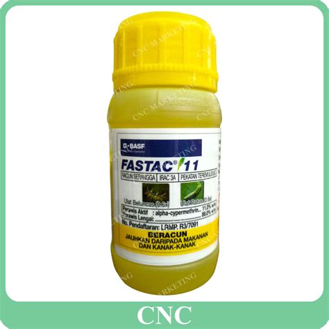 250ml Fastac 11 Basf Alpha Cypermethrin 11 Racun Serangga Ulat Ratus