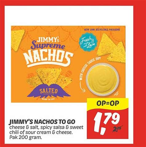 Jimmy S Nachos To Go Aanbieding Bij DekaMarkt 1Folders Nl