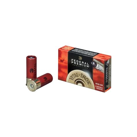 Federal Premium Vital Shok Truball 12 Gauge 2 34 1oz Lead Rifle Slug