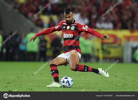 Rio Janeiro Brazil August 2023 Match Flamengo Olimpia Libertadores 2023