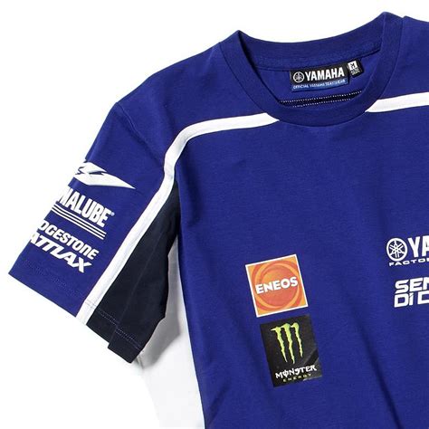 Shop Ri De Yamaha Motogp Factory Team Replika T Shirt