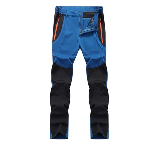 Men Summer Breathable Quick Dry Outdoor Sport Pants Elastic Thin Anti Uv Trousers Spring Male