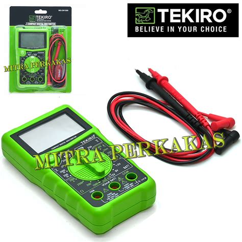 TEKIRO DIGITAL MULTIMETER COMPACT MULTI TESTER AVO METER Lazada