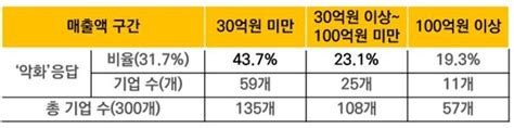 중소기업 10곳 중 3곳 올해 자금 사정 악화판매부진 탓 한국경제