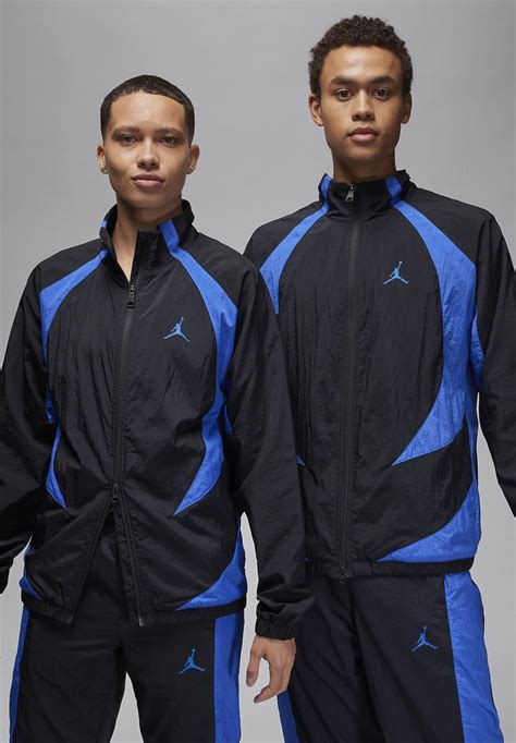 Jordan Jam Warm Up Jacket Trainingsjacke Black Game Royal Schwarz