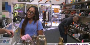 Babe With Glasses Pounded By Pawn Keeper Tnaflix