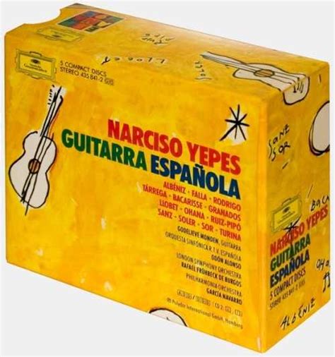 Narciso Yepes Guitarra Espanola Cd Box Set Ape Boxset Me