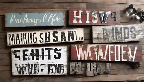 How to Make Rustic Wooden Signs: Easy DIY Guide