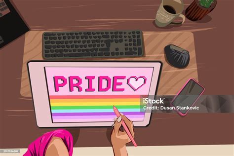 Illustrating Posters For Pride Month Stock Illustration Download