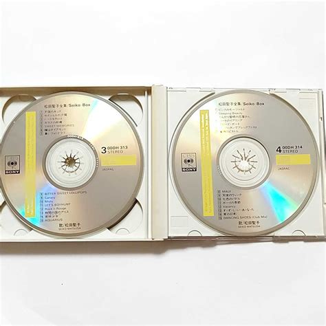 Yahooオークション 松田聖子 ベストアルバム 4cd「seiko Box 松田聖