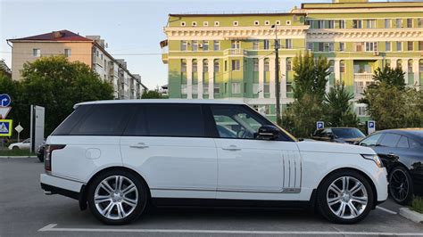 Тормозные диски накладки Land Rover Range Rover 4G 5 л 2017