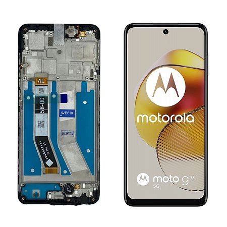 Frontal Moto G Aro Wefix Jf Distribuidora