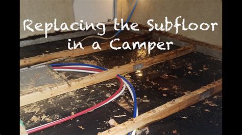 How To Repair Camper Trailer Floor Viewfloor Co