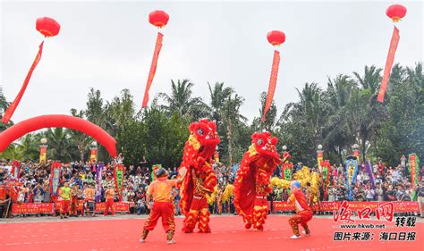 海口举行二月二龙抬头海洋民俗文化旅游节 海口网