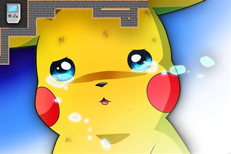 Sad Pikachu Crying