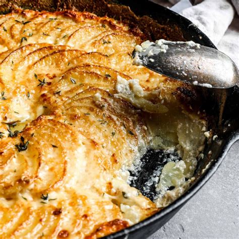 Crispy Parmesan And Gruyere Potato Gratin Cheff Recipes