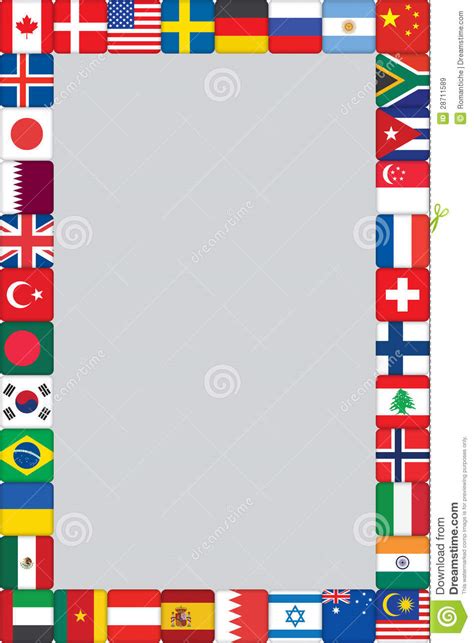 International flags clipart - Clipground