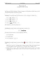 Ecen Hw Pdf Ecen E Dall Anese Spring Homework