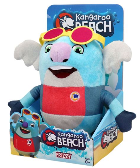 Kangaroo Beach 12 Plush Toy Frizzy