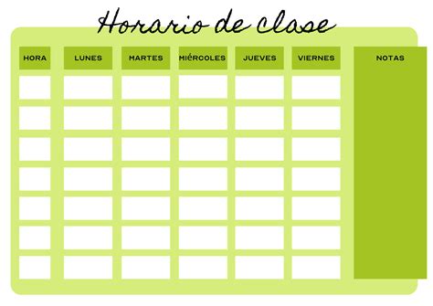 Cómo Hacer Un Horario Con Canva 30 Plantillas De Horarios Para